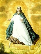 Francisco de Zurbaran immaculate virgin Spain oil painting artist